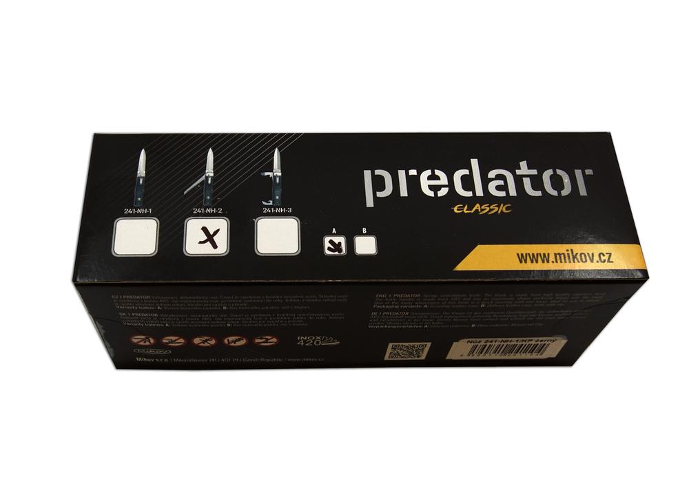 Couteau automatique Predator Lame et Scie - Mikov-T.A DEFENSE