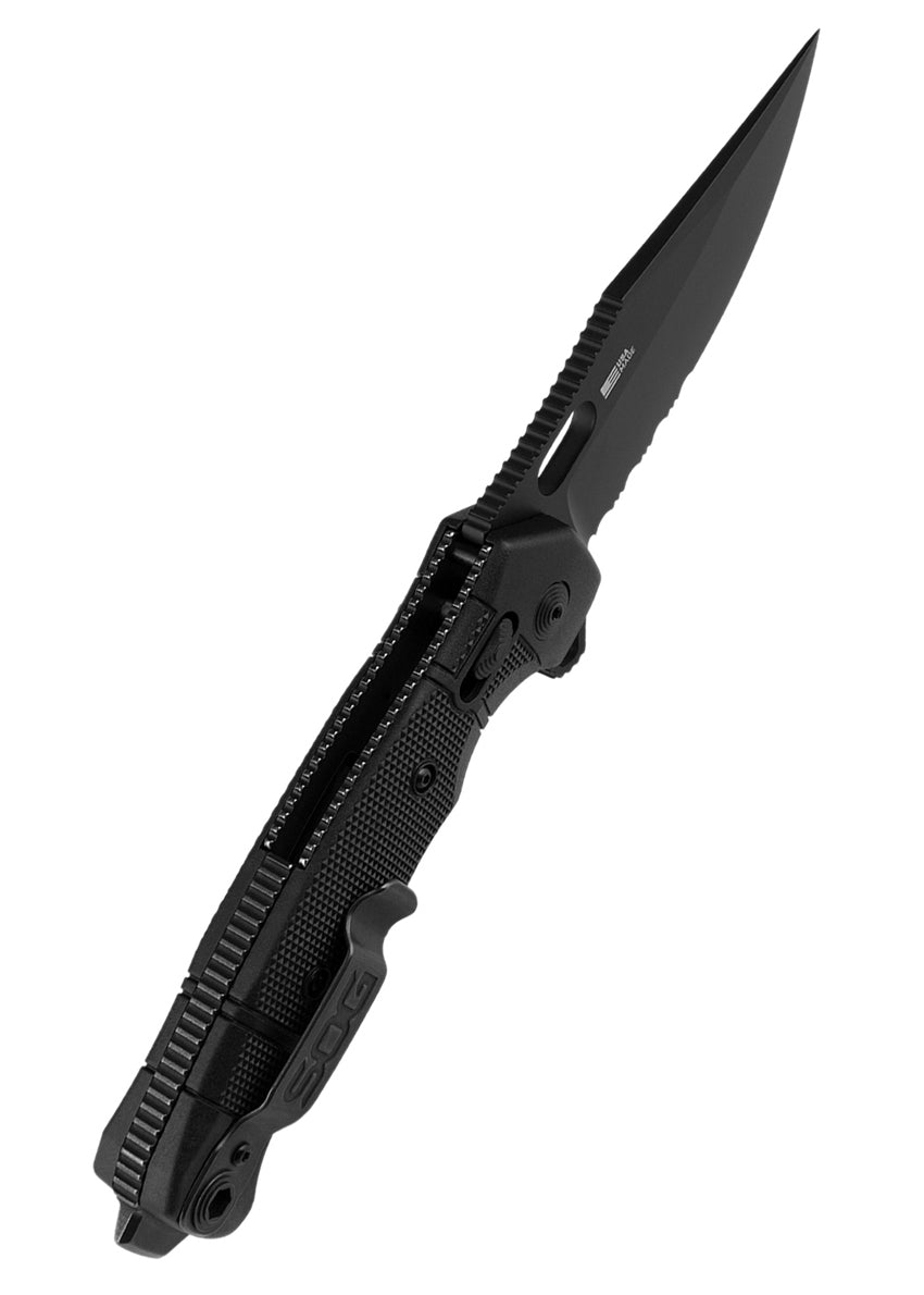 Couteau automatique Seal XR lame mixte - SOG-T.A DEFENSE