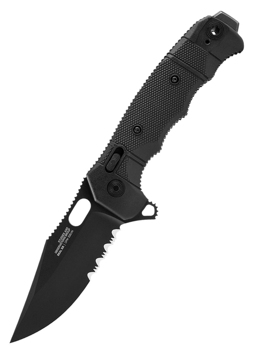 Couteau automatique Seal XR lame mixte - SOG-T.A DEFENSE