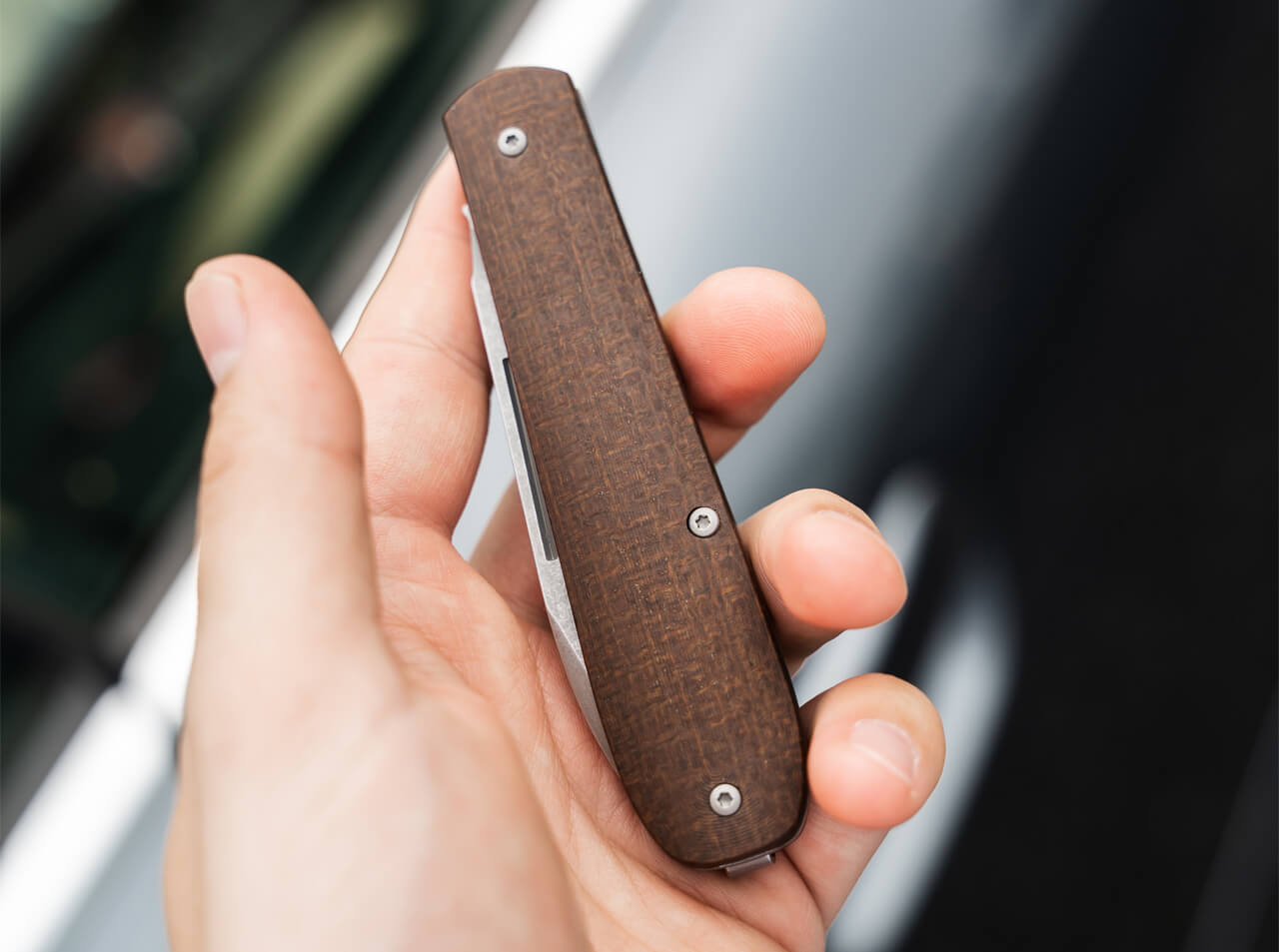 Couteau de poche Coffin Jute Micarta - Boker-T.A DEFENSE