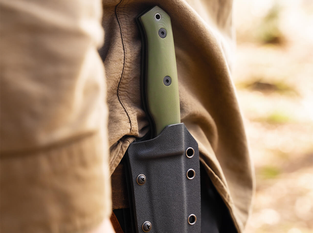 Couteau fixe Bushcraft Drop - Böker-T.A DEFENSE