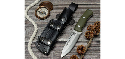 Couteau fixe Bushcrafter - Cudeman-T.A DEFENSE