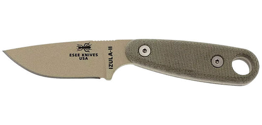 Couteau à lame fixe Izula II Lame Désert - ESEE-T.A DEFENSE
