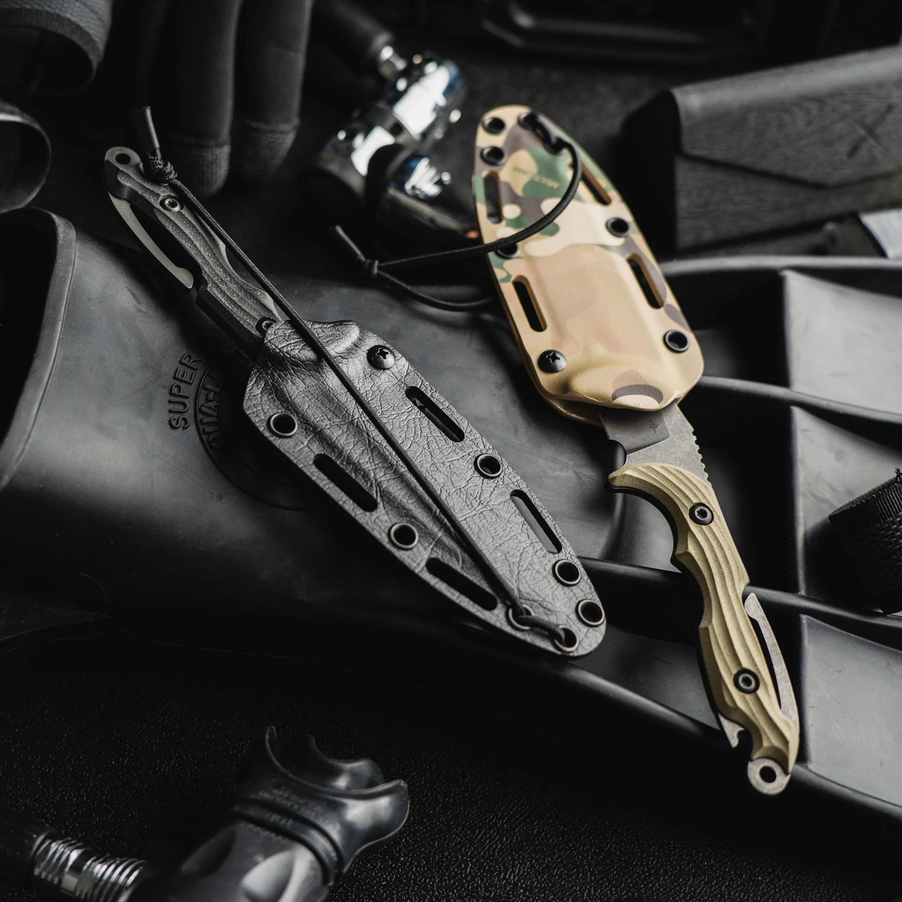 Couteau fixe marin M.U.F. Diver - Toor Knives-T.A DEFENSE