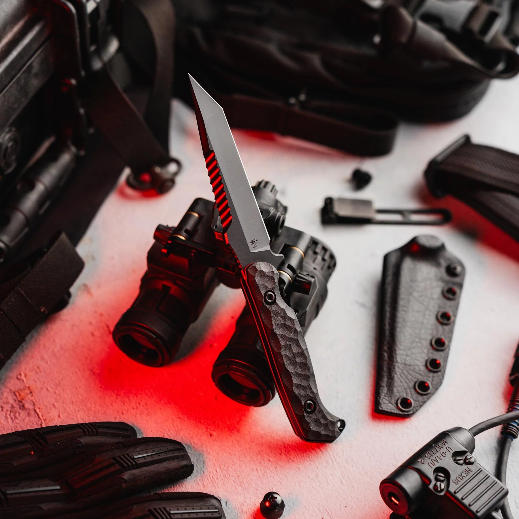 Couteau fixe tactique Darter T - Toor Knives-T.A DEFENSE