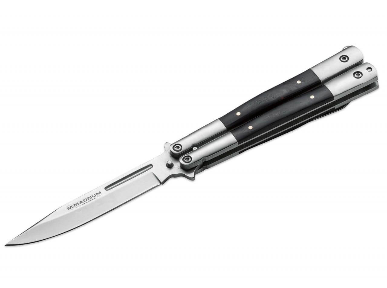 Couteau papillon Balisong Wood Pakka - Boker-T.A DEFENSE
