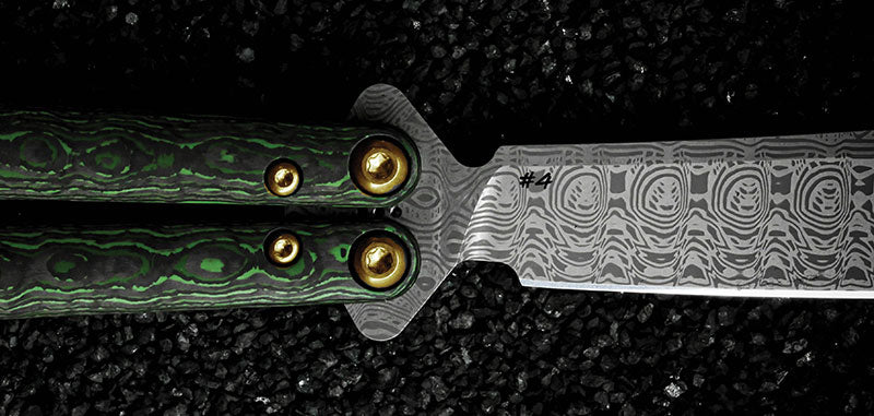 Couteau papillon Edition Limitée Necron - Benchmade-T.A DEFENSE