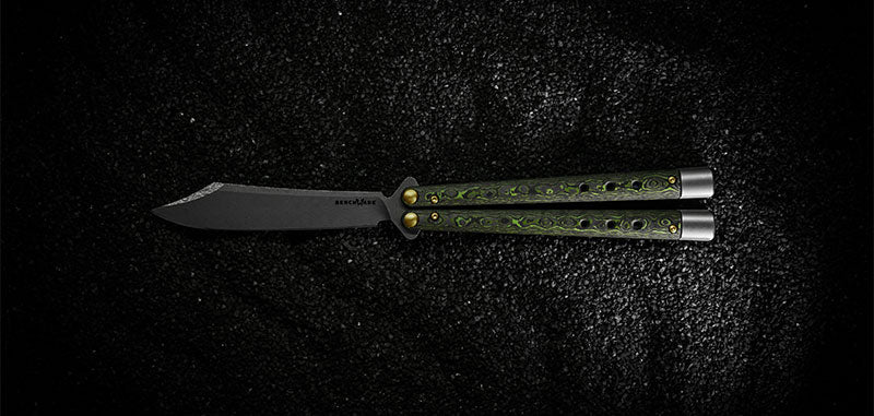 Couteau papillon Edition Limitée Necron - Benchmade-T.A DEFENSE
