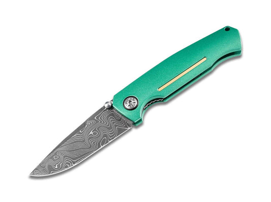 Couteau pliant 1969 Mach-1 Damast - Boker-T.A DEFENSE