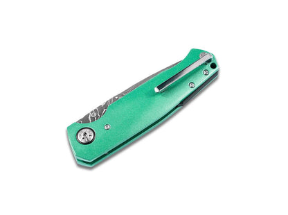 Couteau pliant 1969 Mach-1 Damast - Boker-T.A DEFENSE