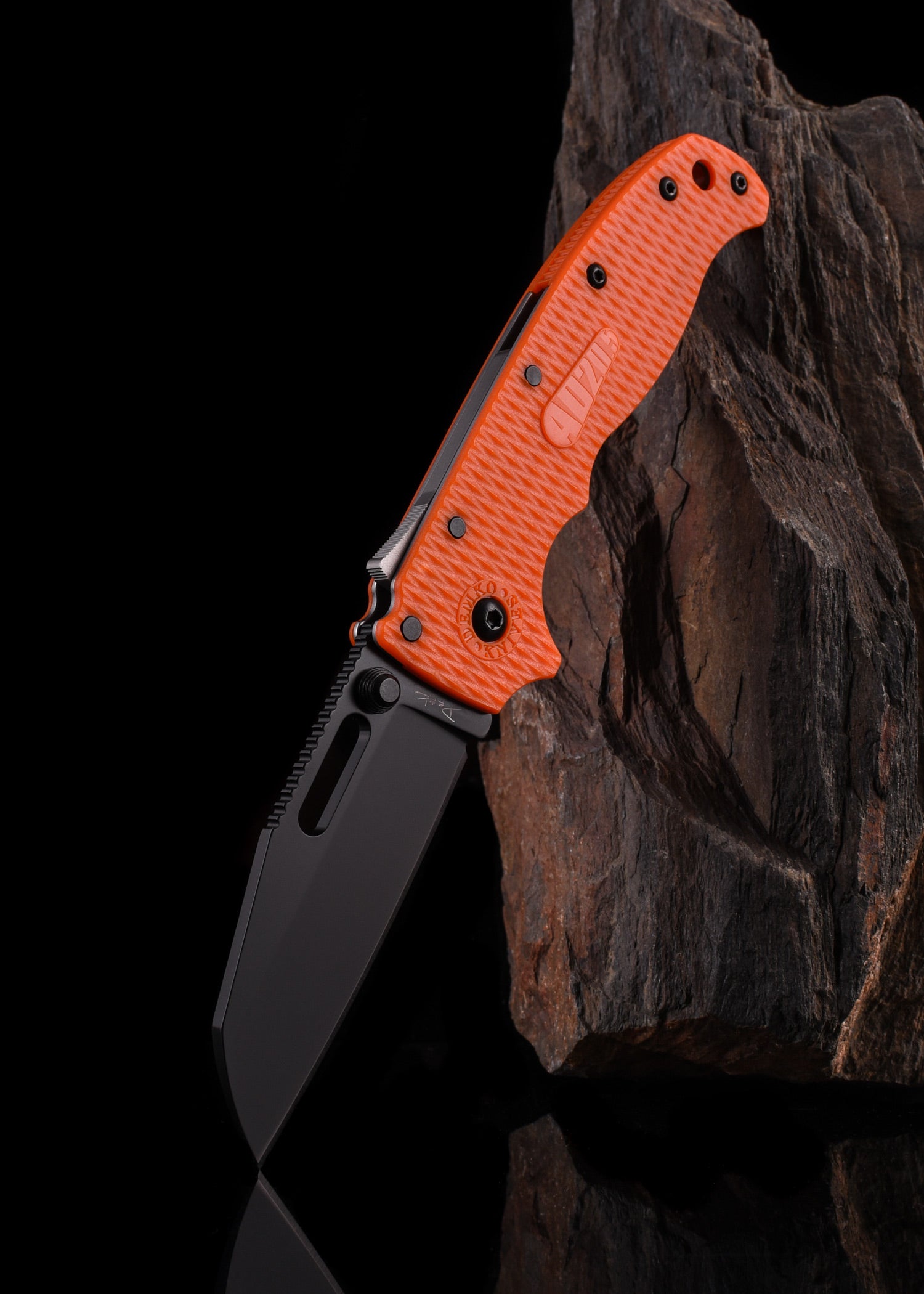 Couteau pliant AD20.5 Shark Foot Schwarz - Demko-T.A DEFENSE