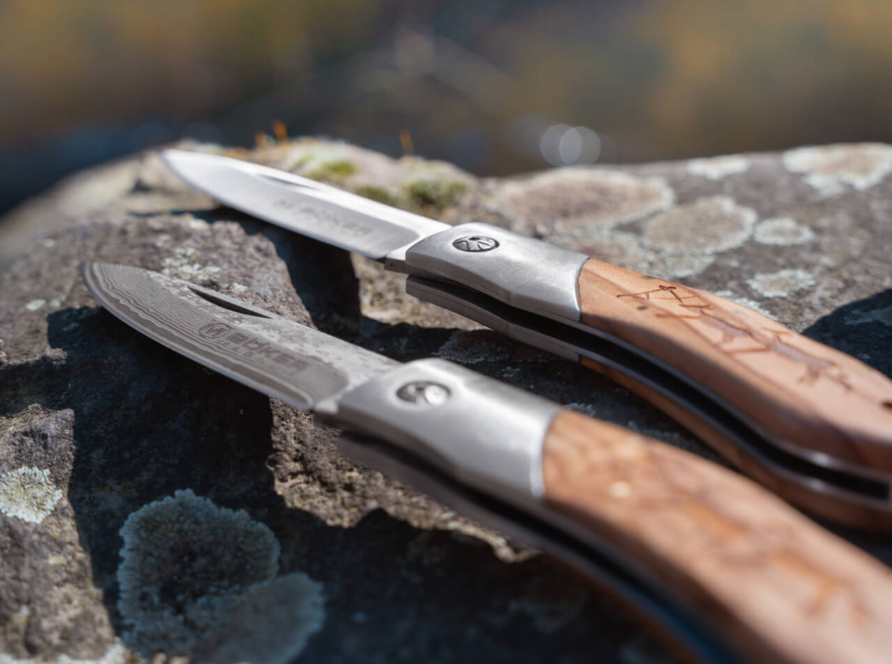 Couteau pliant Caveman Damas - Boker-T.A DEFENSE
