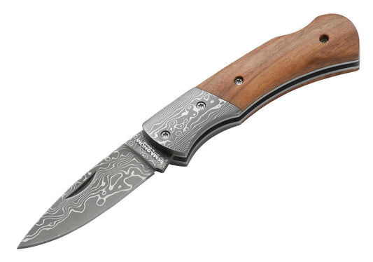 Couteau pliant Damascus Mistress - Boker-T.A DEFENSE