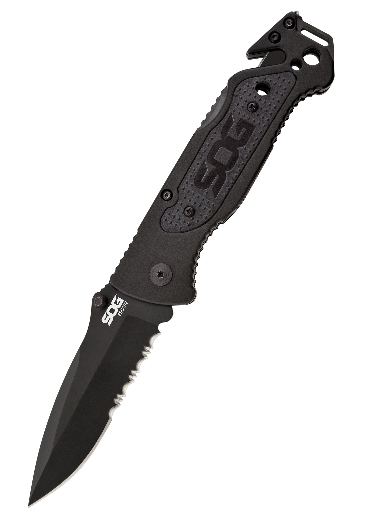 Couteau pliant Escape Serrated - SOG-T.A DEFENSE