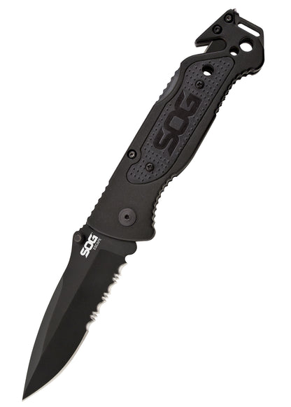 Couteau pliant Escape Serrated - SOG-T.A DEFENSE