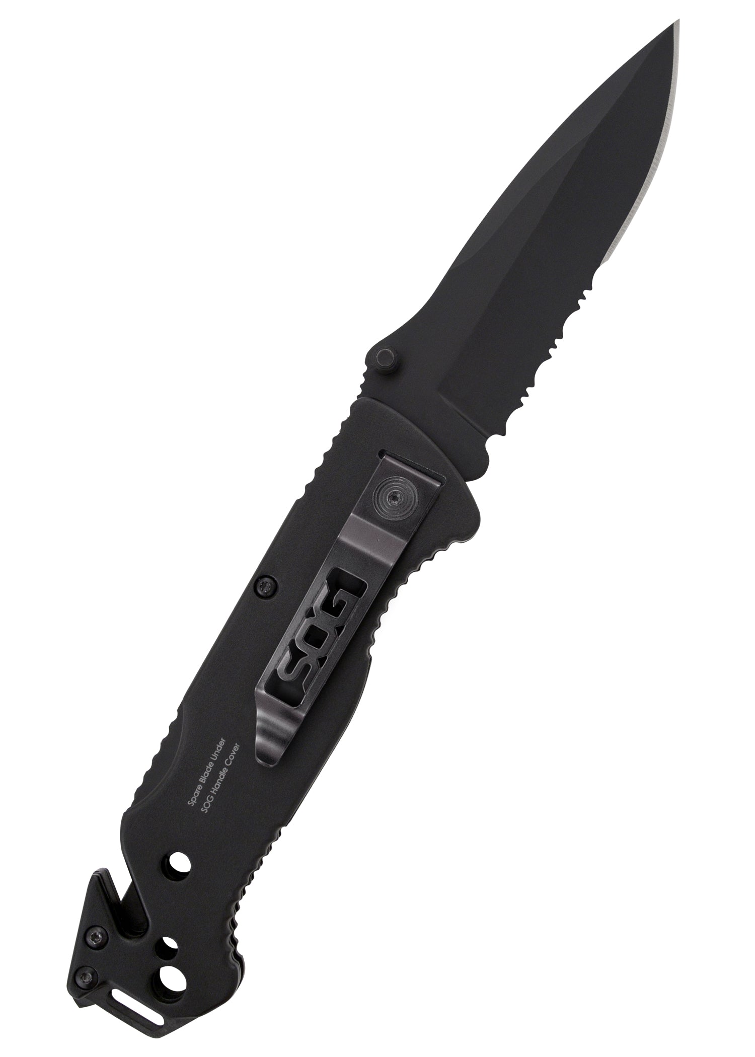 Couteau pliant Escape Serrated - SOG-T.A DEFENSE