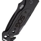 Couteau pliant Escape Serrated - SOG-T.A DEFENSE