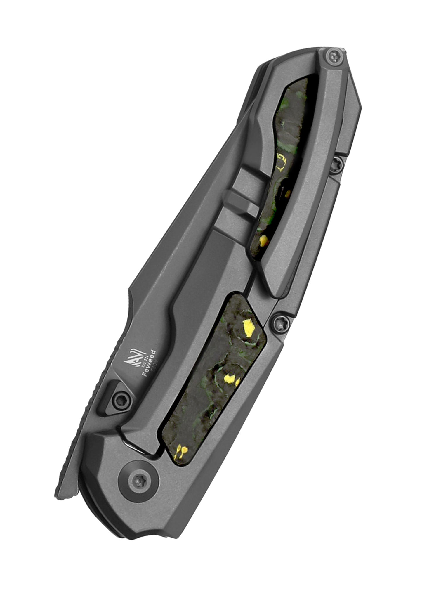 Couteau pliant Feweed Carbon - Kizer-T.A DEFENSE