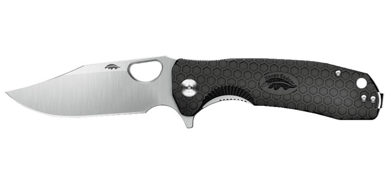 Couteau pliant Flipper Clip Point - Honey Badger-T.A DEFENSE