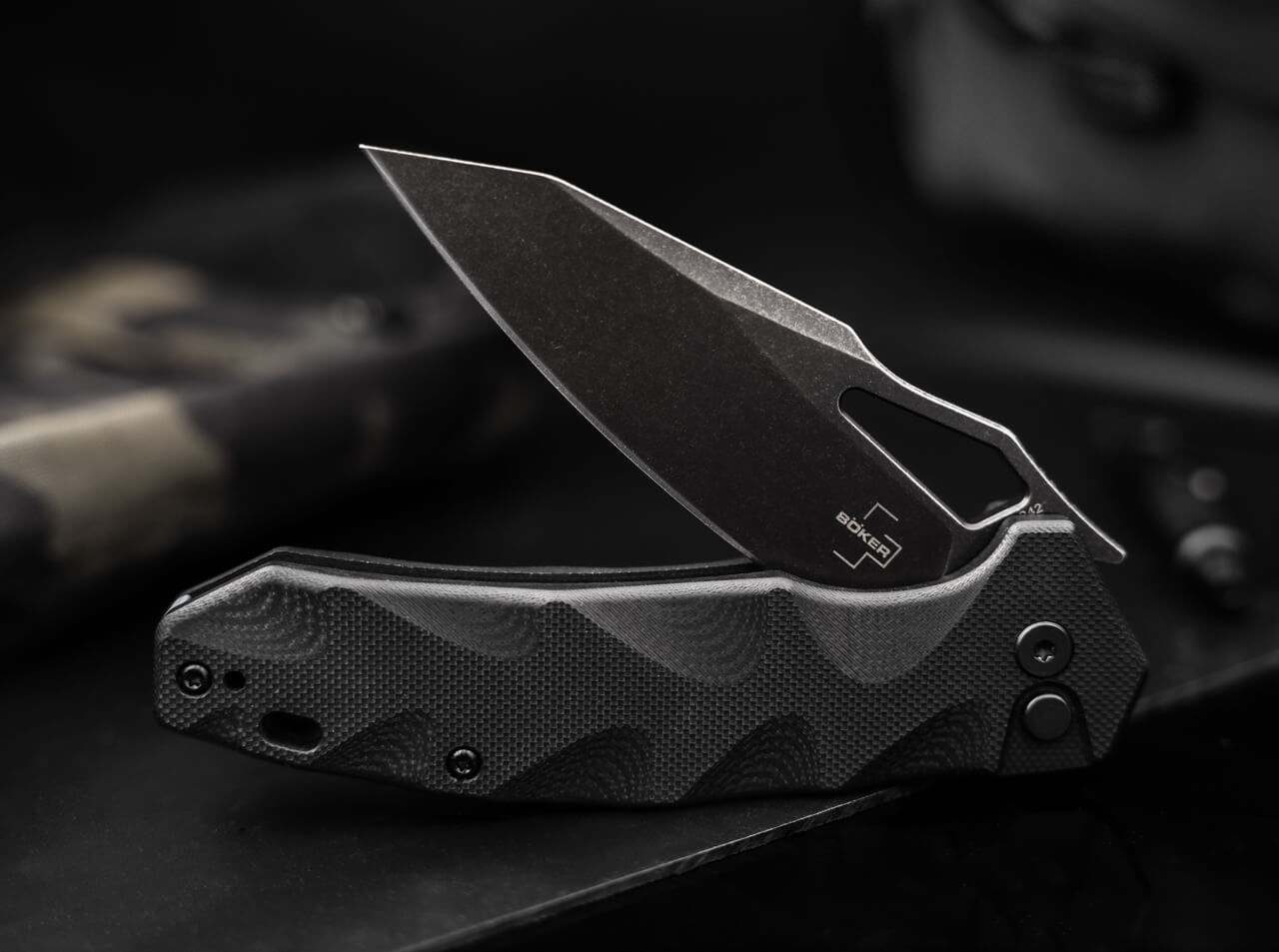 Couteau pliant tactique Kirke - Boker-T.A DEFENSE