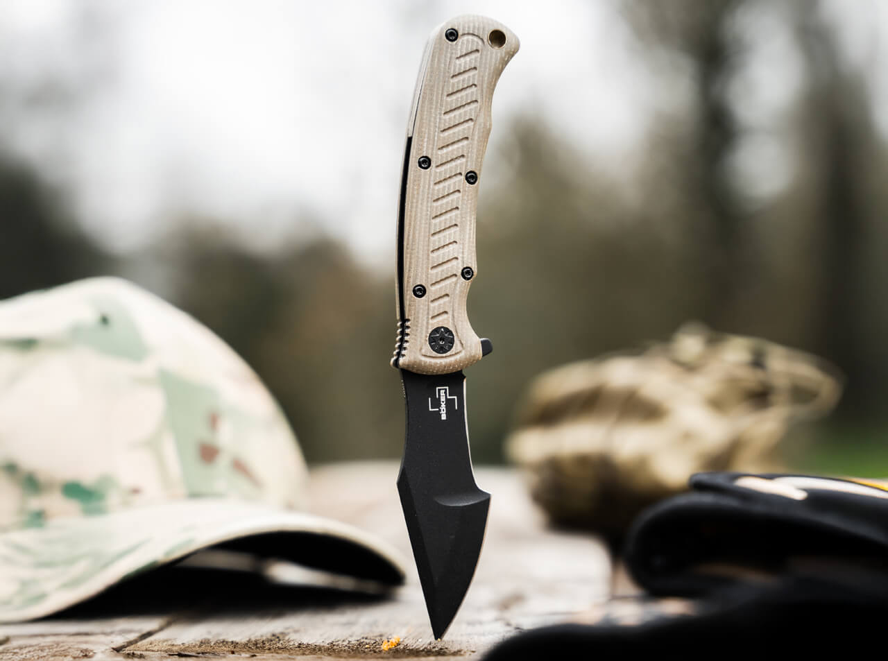 Couteau pliant Micro Tracker - Boker-T.A DEFENSE