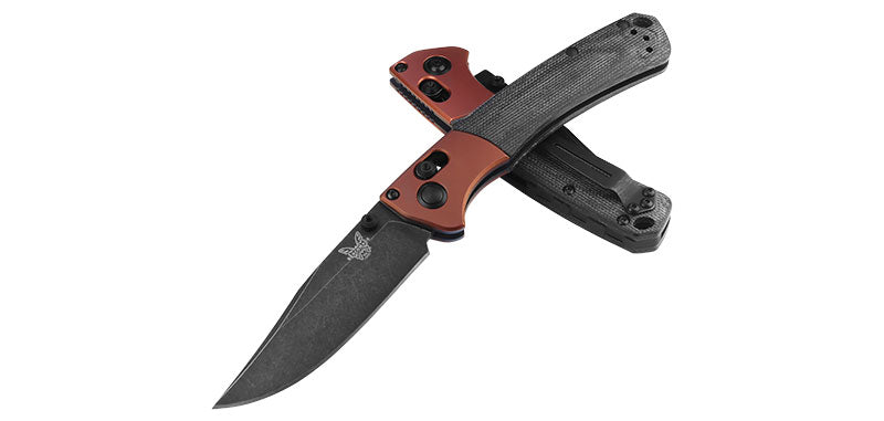 Couteau pliant Mini Crooked River Micarta - Benchmade