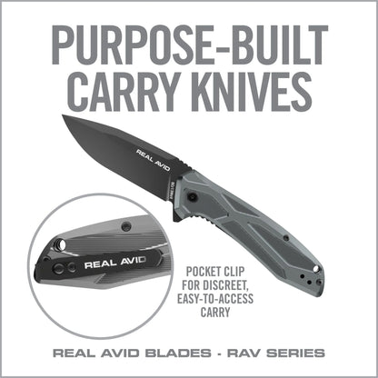 Couteau pliant RAV-2 - REAL AVID-T.A DEFENSE