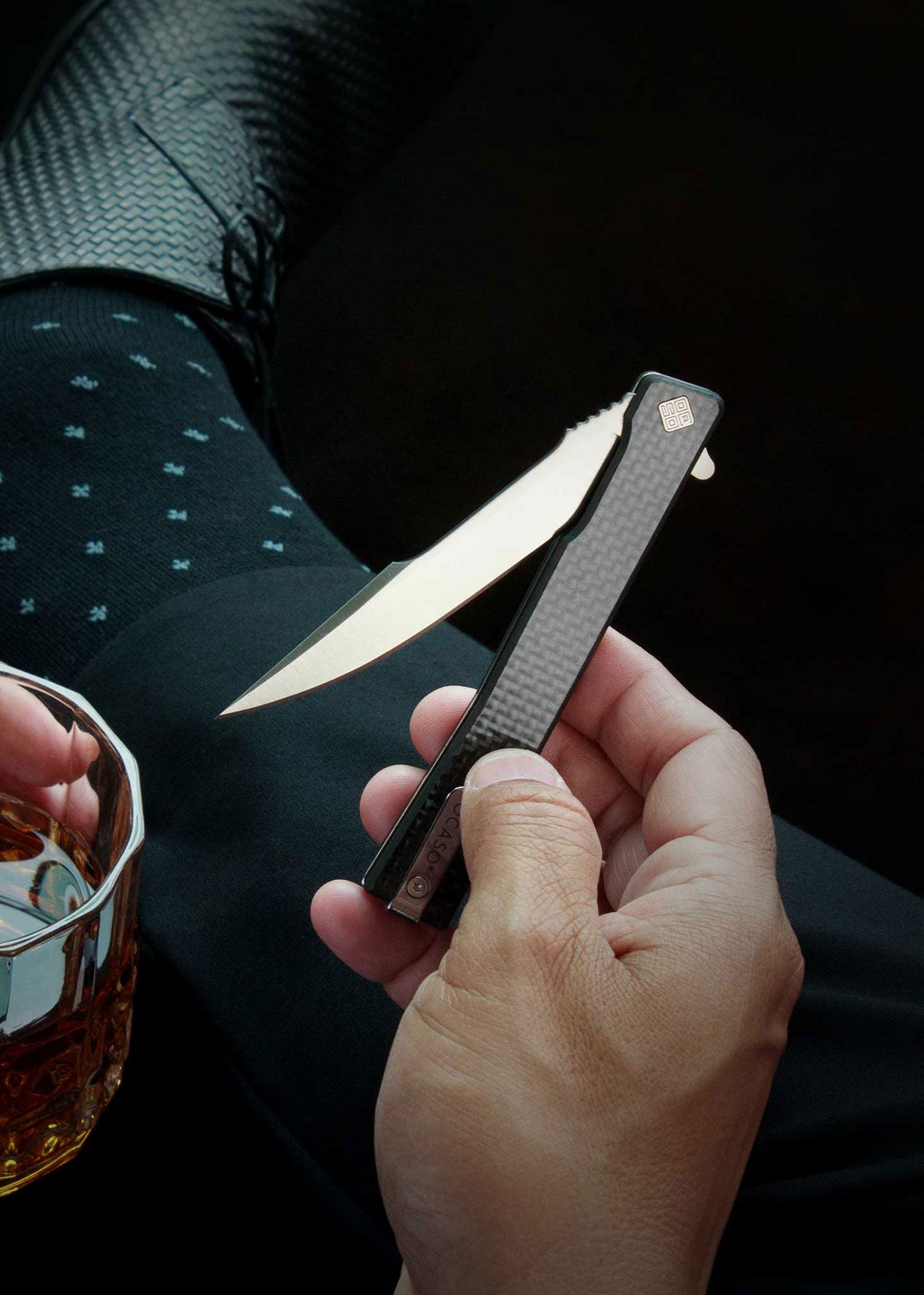 Couteau pliant Solstice Harpoon - Ocaso-T.A DEFENSE