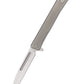 Couteau pliant Solstice Wharncliffe Titane - Ocaso-T.A DEFENSE