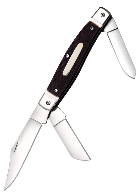 Couteau pliant Stockman Manche en Os - Cold Steel-T.A DEFENSE