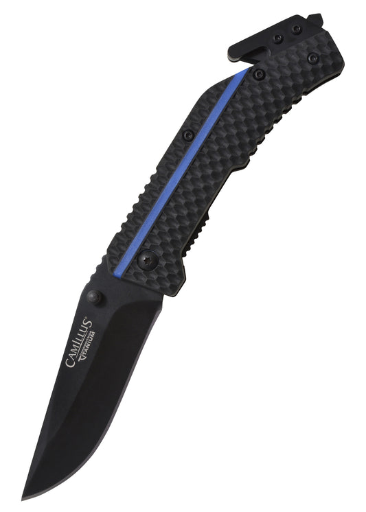 Couteau pliant Thin Blue Line - Camillus-T.A DEFENSE