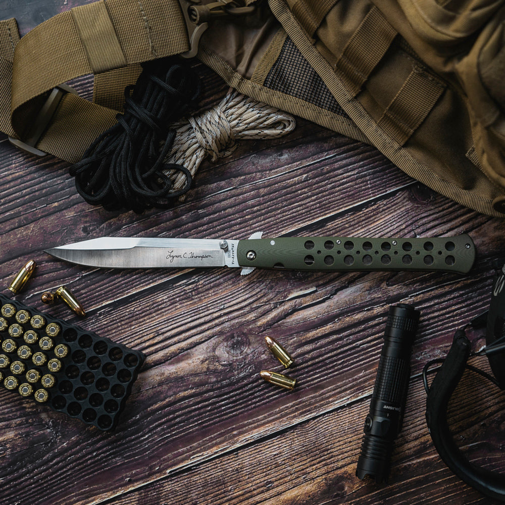 Couteau pliant Ti-Lite Lynn Thompson - Cold Steel-T.A DEFENSE