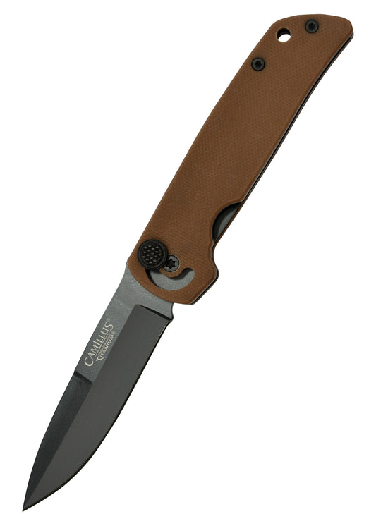 Couteau pliant mini Cuda Braun ou Noir - Camillus