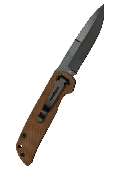 Couteau pliant mini Cuda Braun ou Noir - Camillus-T.A DEFENSE
