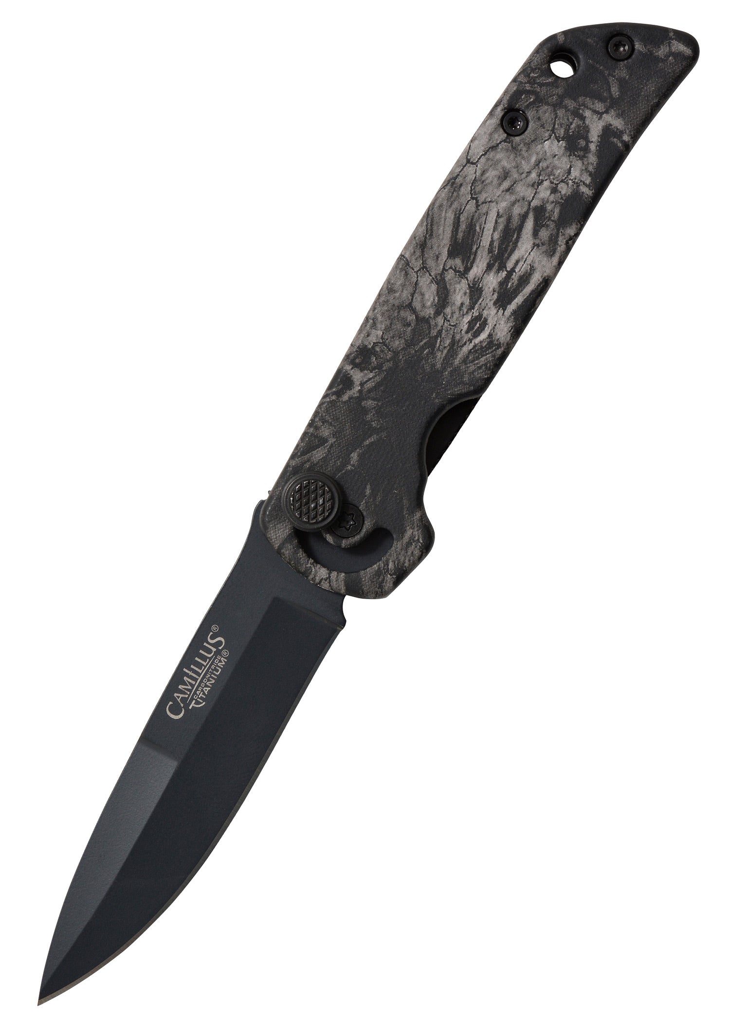 Couteau pliant mini Cuda Braun ou Noir - Camillus-T.A DEFENSE