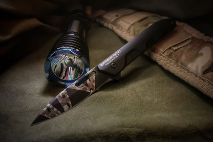 Couteau tactique Ferrum T Black Warfare - Extrema Ratio-T.A DEFENSE