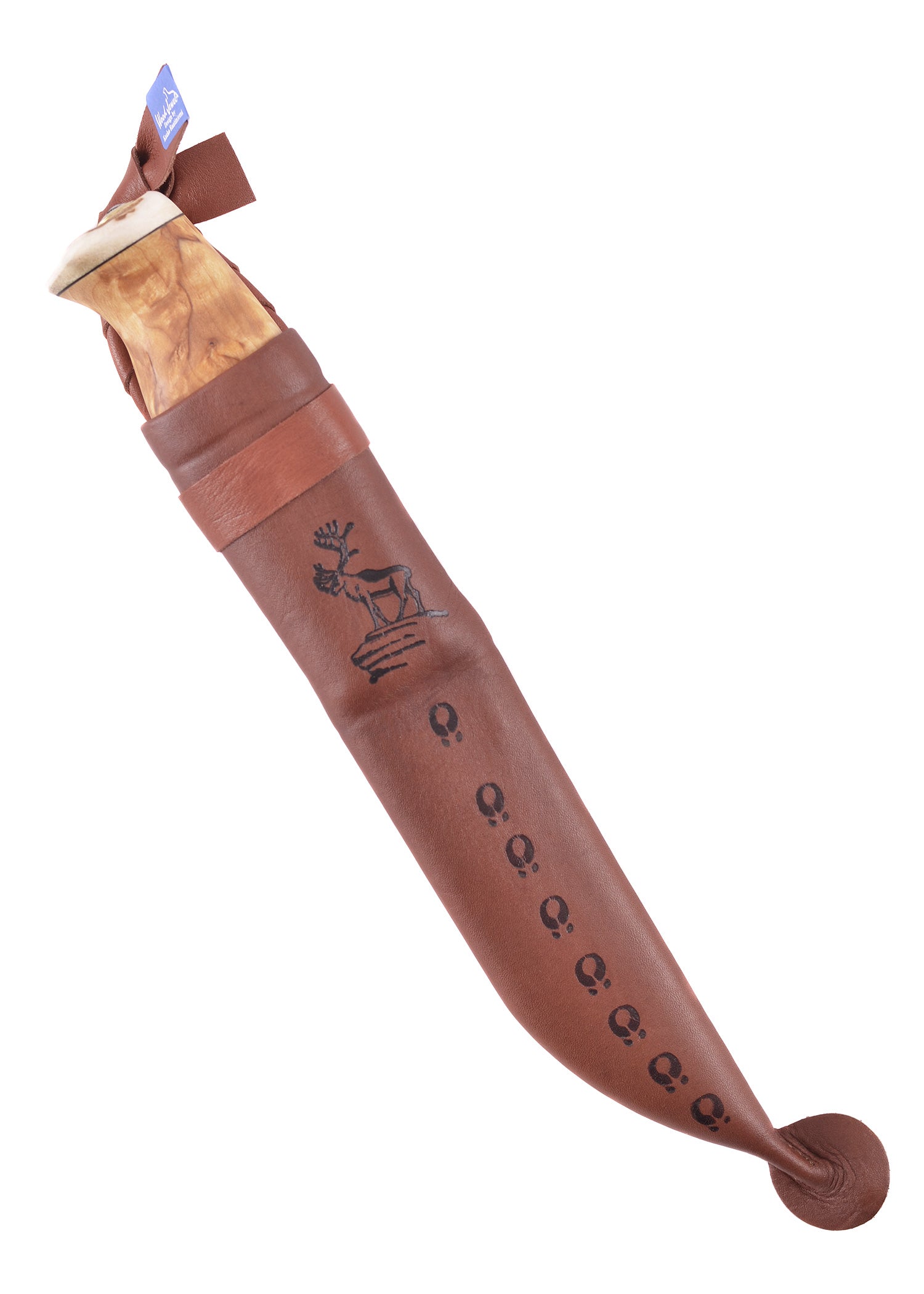 Couteau traditionnel BearLeuku - Wood-Jewel-T.A DEFENSE