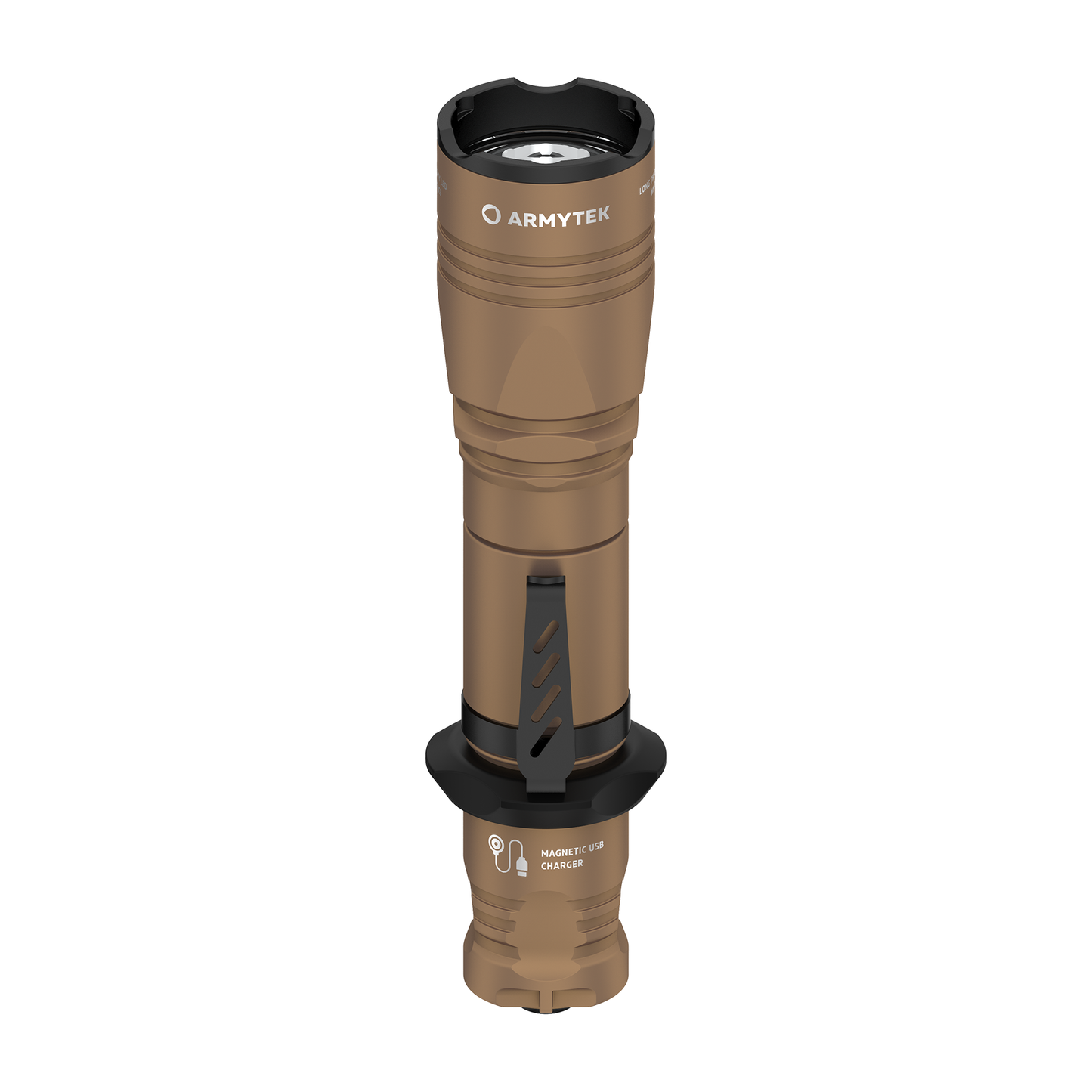 Lampe tactique Dobermann Pro Magnet USB Olive/Sand - Armytek