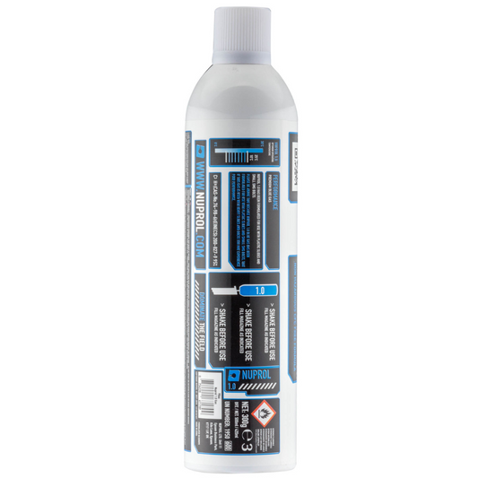 Gaz Premium 1.0 basse pression 650ml - Nuprol-T.A DEFENSE