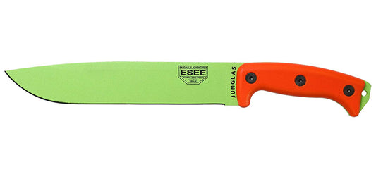 Grand couteau Junglas Lame Venom Green - ESEE-T.A DEFENSE