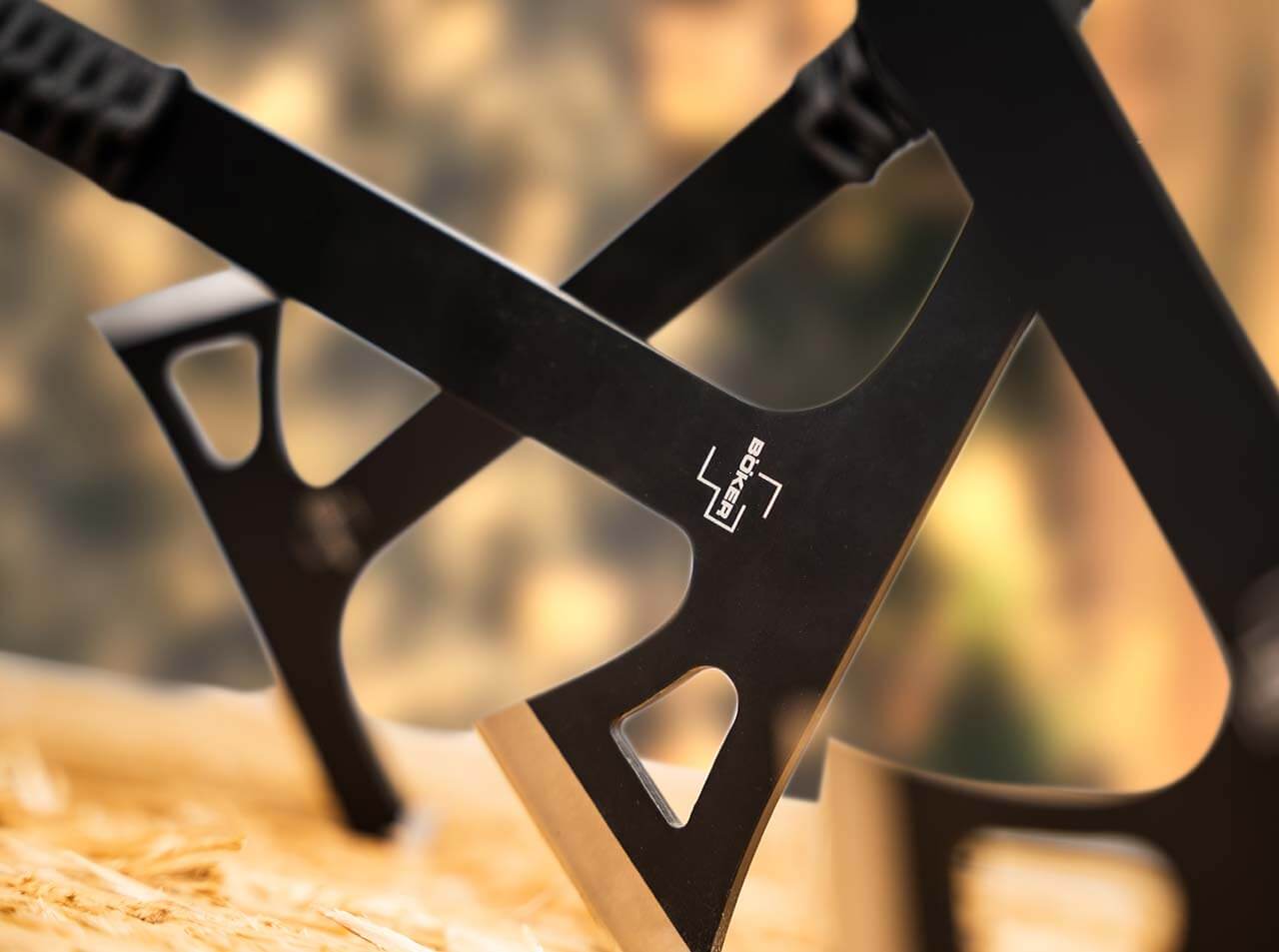 Lot de 3 haches de lancer Mohican - Boker-T.A DEFENSE