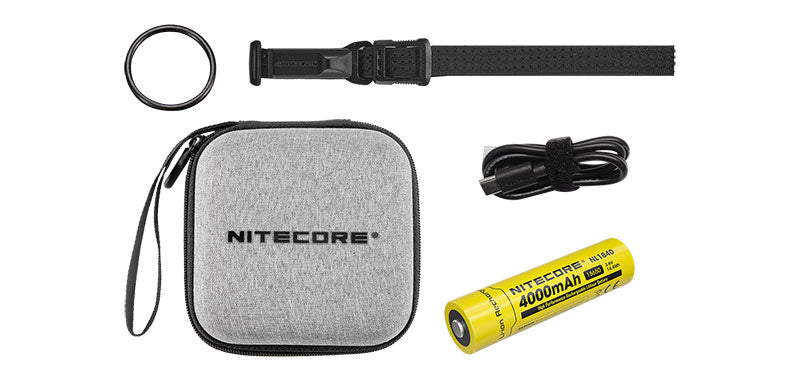 Lampe frontale HC60 UHE 1600Lm - Nitecore-T.A DEFENSE