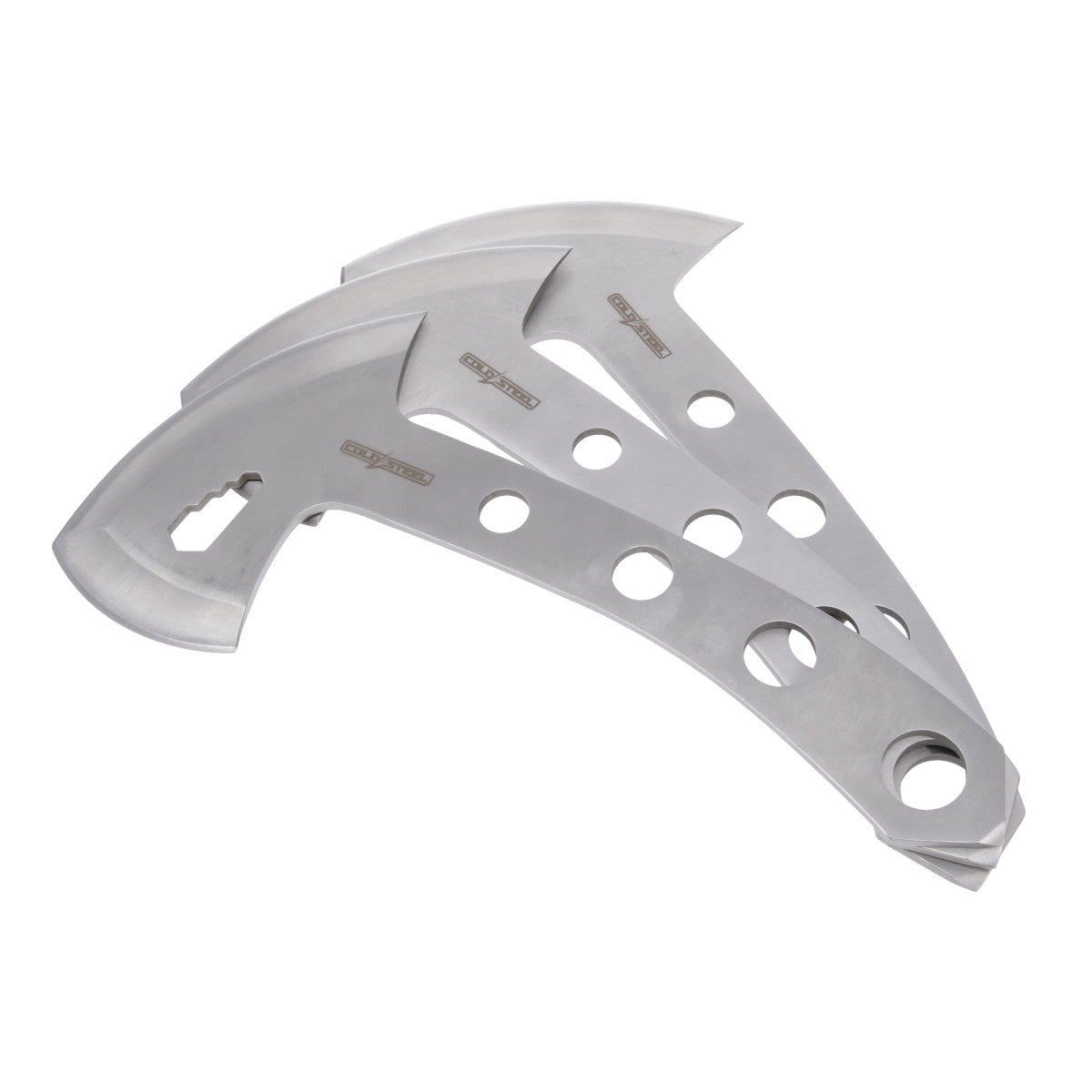 Lot de 3 haches de lancer Acier - Cold Steel-T.A DEFENSE