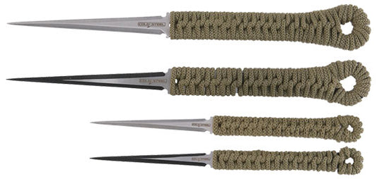 Lot de 4 pointes de lancer avec étui - Cold Steel-T.A DEFENSE