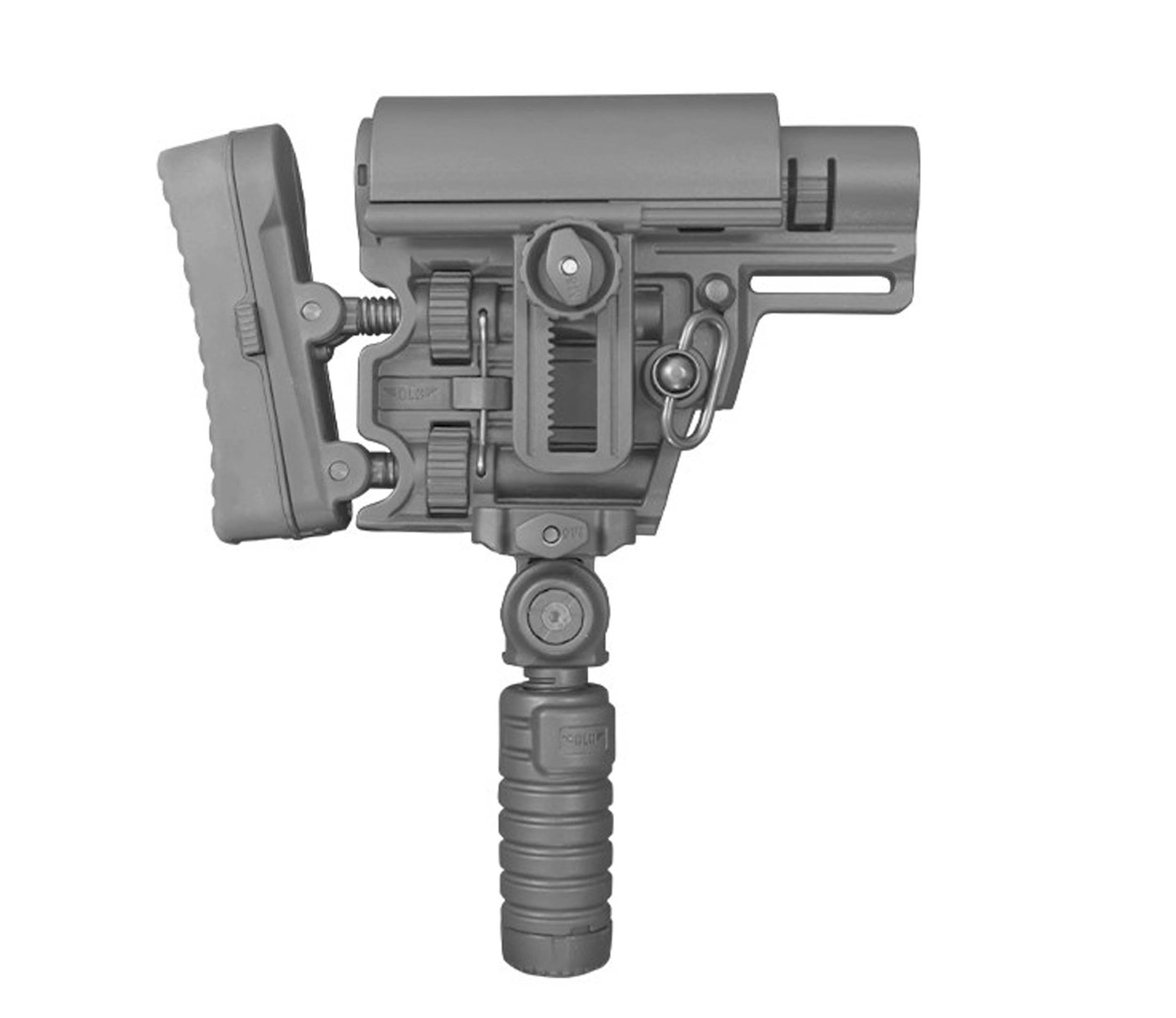 Monopod réglable fixation rail 21 mm - DLG Tactical-T.A DEFENSE