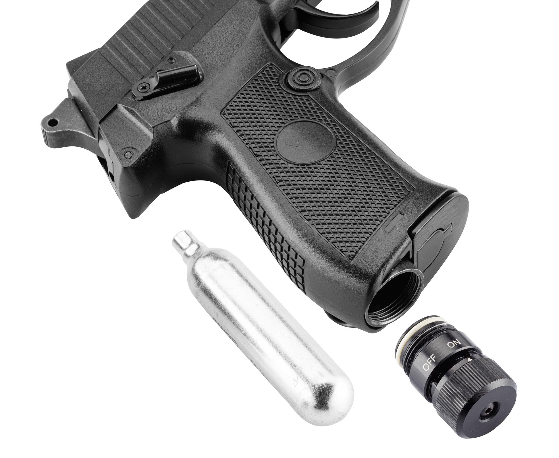 Pack pistolet de défense CO2 CAL. 50 - Concorde Defender-T.A DEFENSE