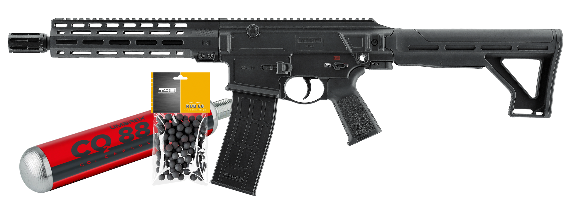 Pack pret à tirer TC68 CAL.68 Full auto 16J - T4E-T.A DEFENSE