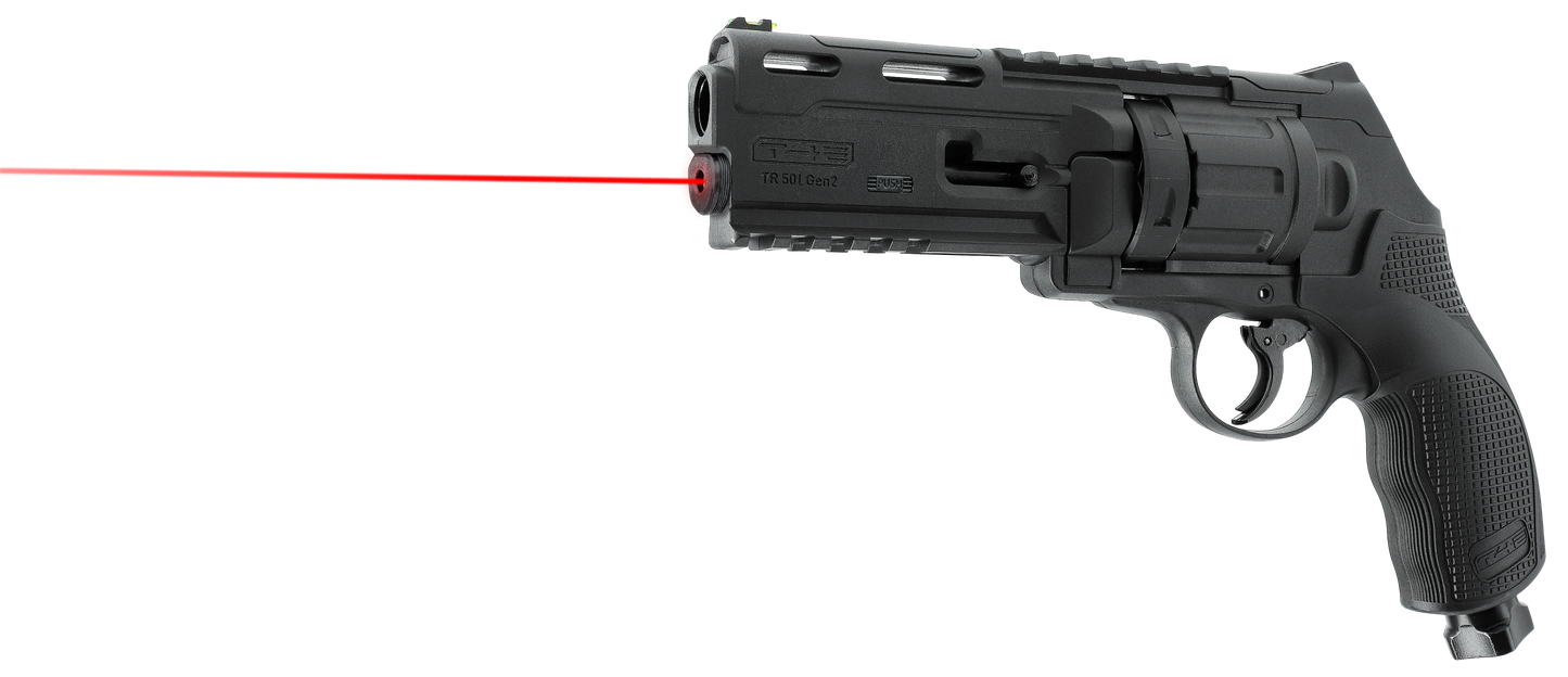 Pack pret à tirer pistolet TR50L GEN.2 Laser 13J - T4E-T.A DEFENSE