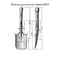 Pelle Shovel M1874 - Boker-T.A DEFENSE