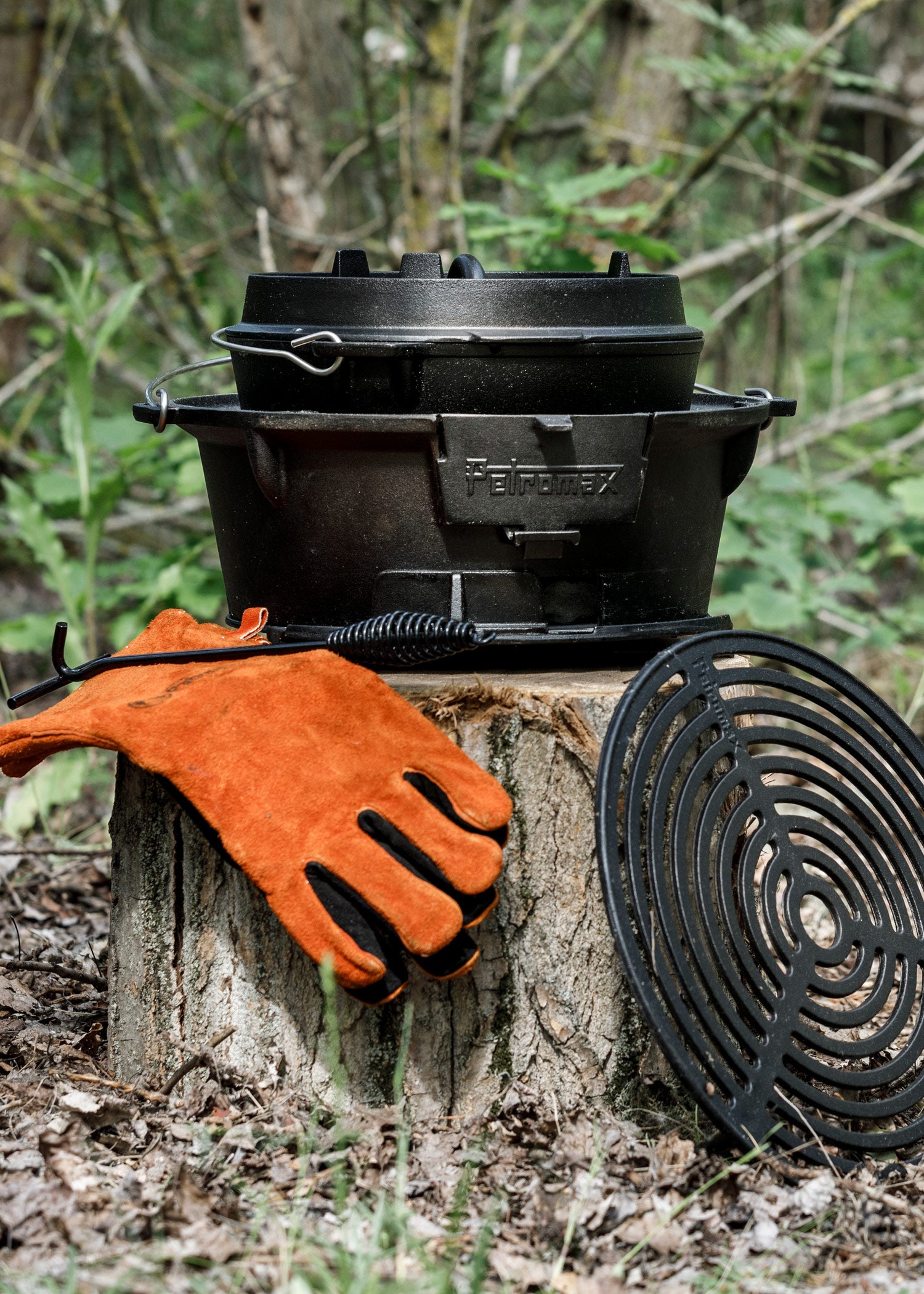 Barbecue Grill en fonte TG3 - Petromax-T.A DEFENSE